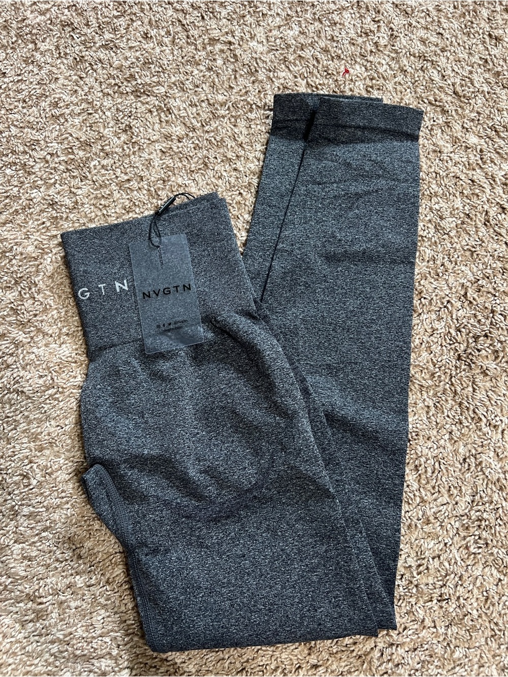 NVGTN Heather Charcoal leggings